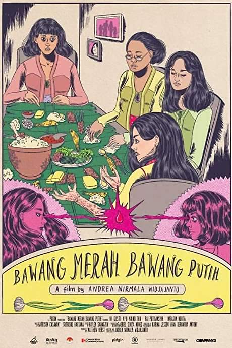   When polar opposite sisters Nur and Karina reunite for their grandparents’ wedding anniversary dinner, Karina starts itching and blames Nur for putting garlic in her food.  